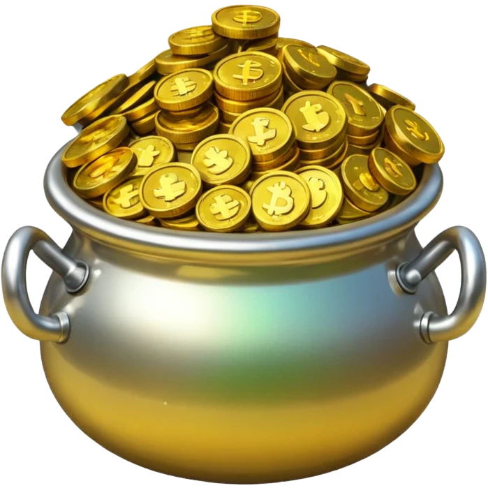Pot of gold emoji
