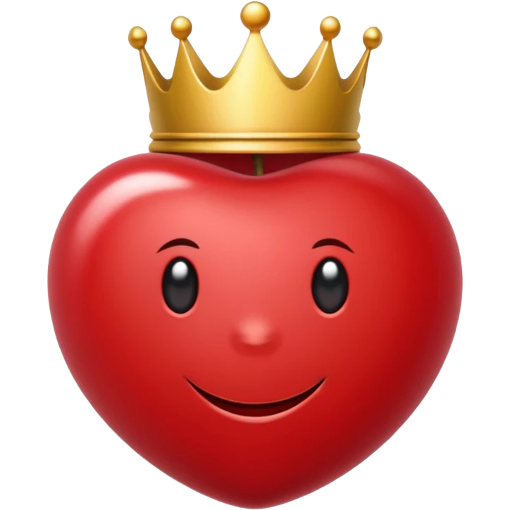 Cherry with crown emoji