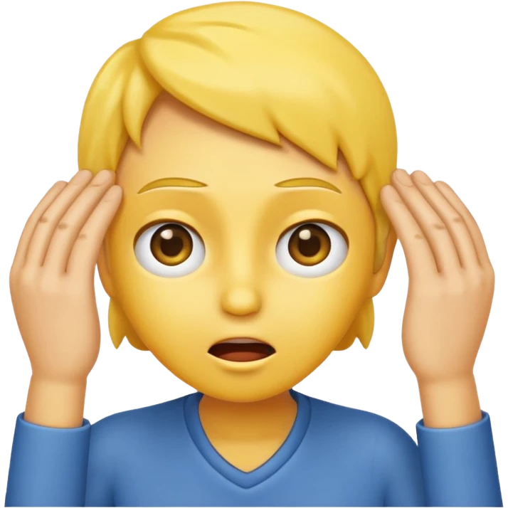Create an emoji that says well, duh emoji