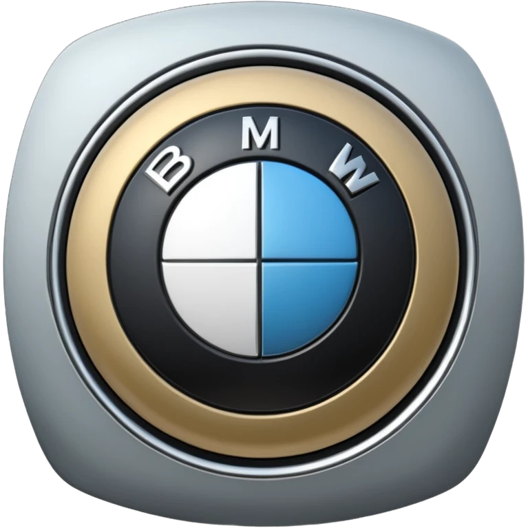 Bmw symbol real without double layer  emoji