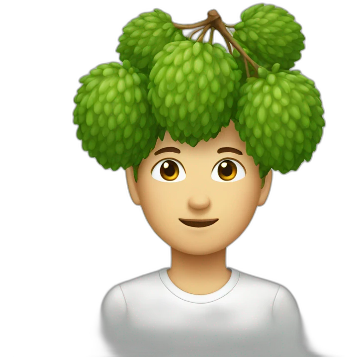 Litchi emoji