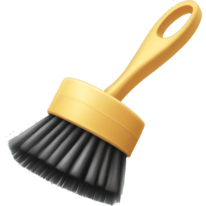 cleaning brush emoji