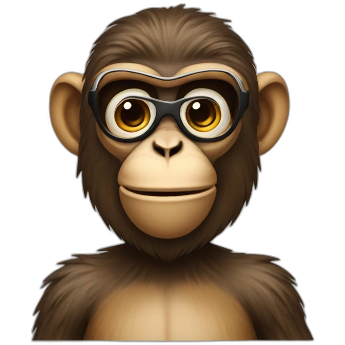Monkey who say cool emoji