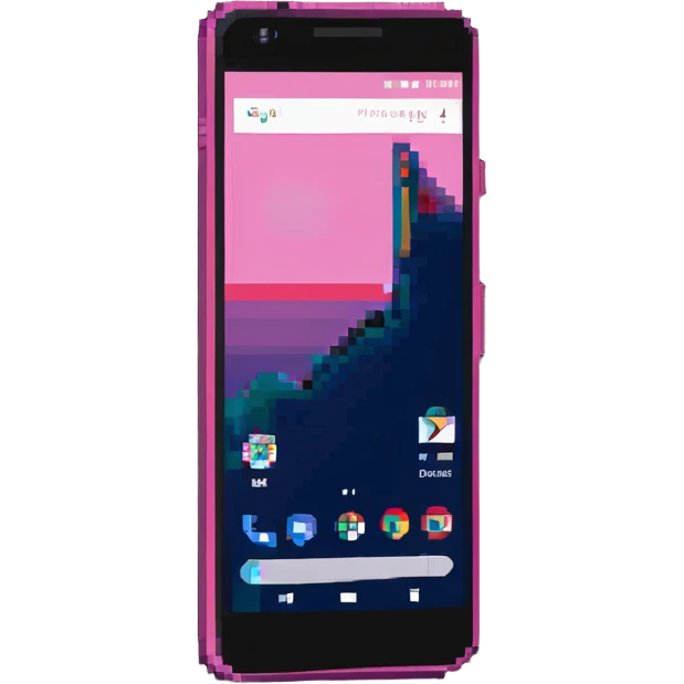 pink gothic smartphone emoji