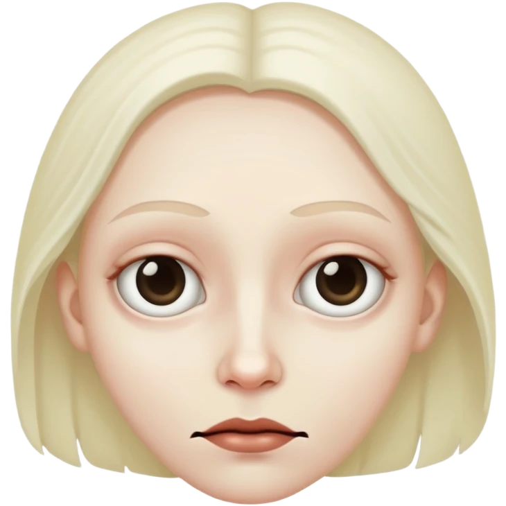 creepy ass person emoji