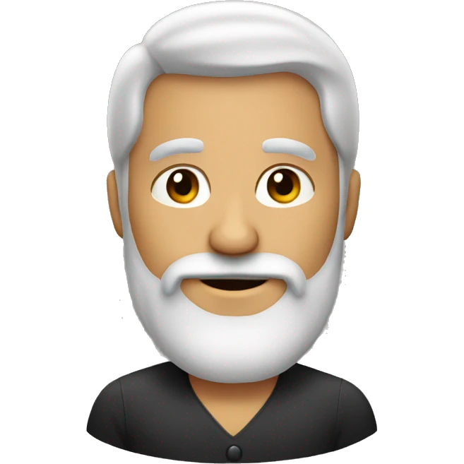Men with beard emoji