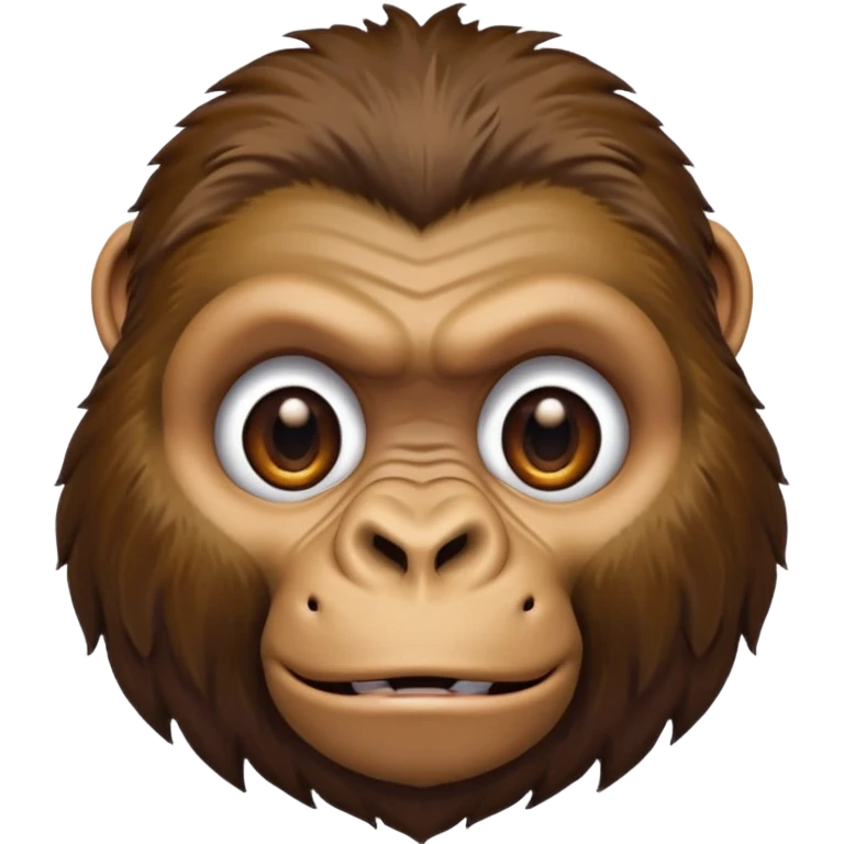 gorilla face emoji