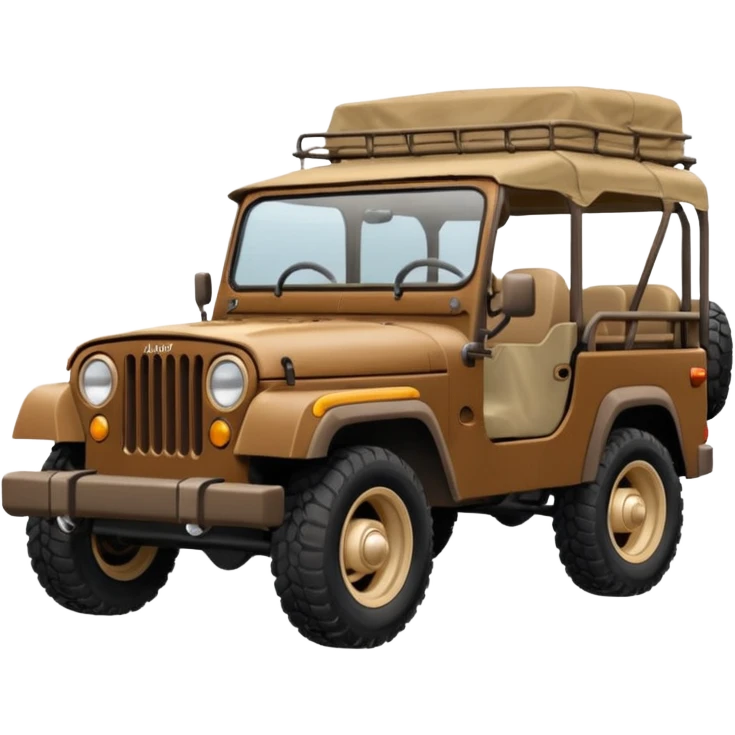 safari jeep emoji