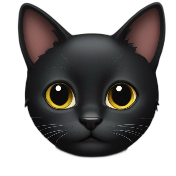 black cat emoji