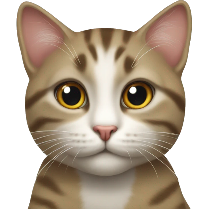 gatto con fiocchetto emoji