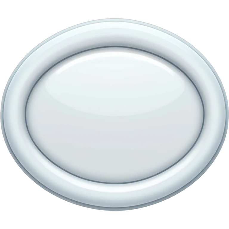 To balll and tall oval in the middle emoji