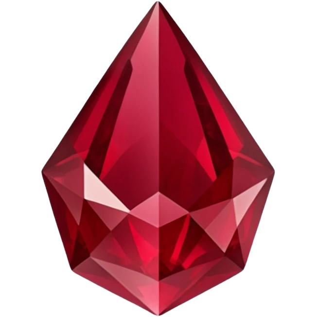 raw ruby crystal emoji