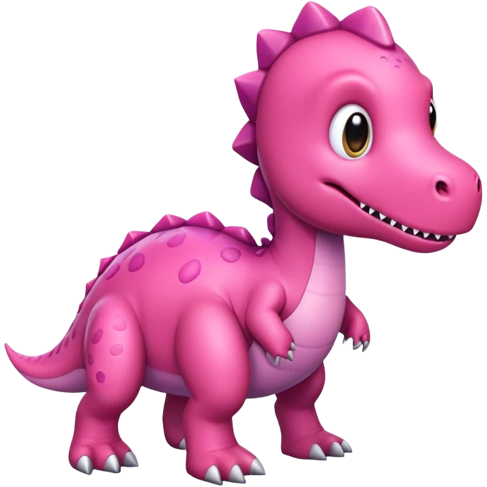 pink dinosaur emoji