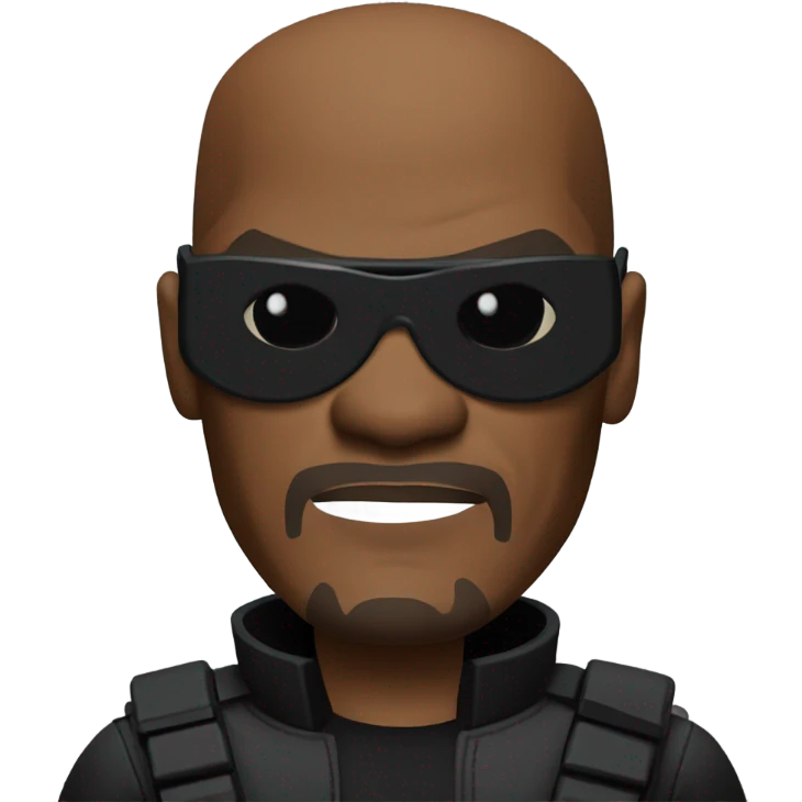 Samuel L Jackson as Nick Fury emoji