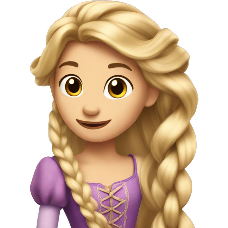 rapunzel emoji