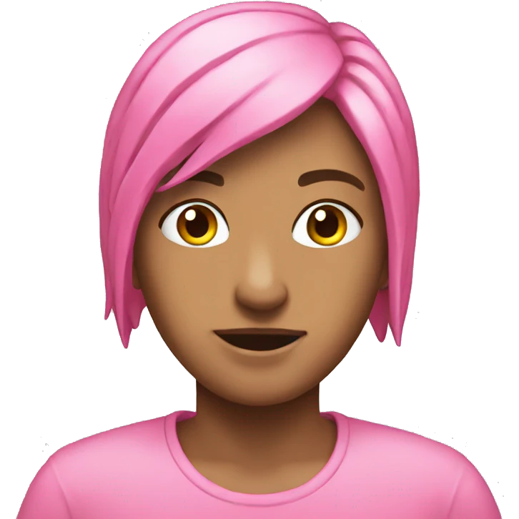 pink emoji