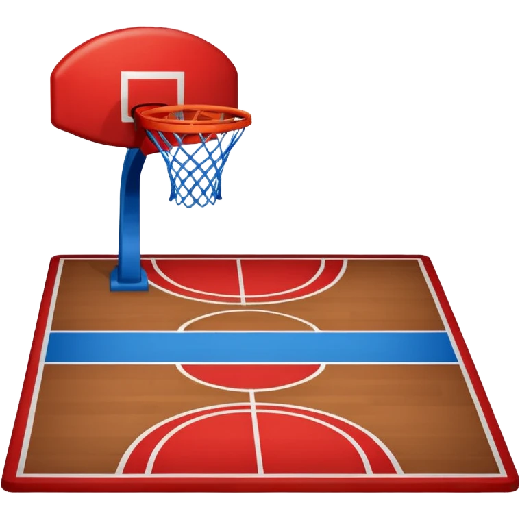 basketball field (#00A3E0) and red (#F9423A) emoji