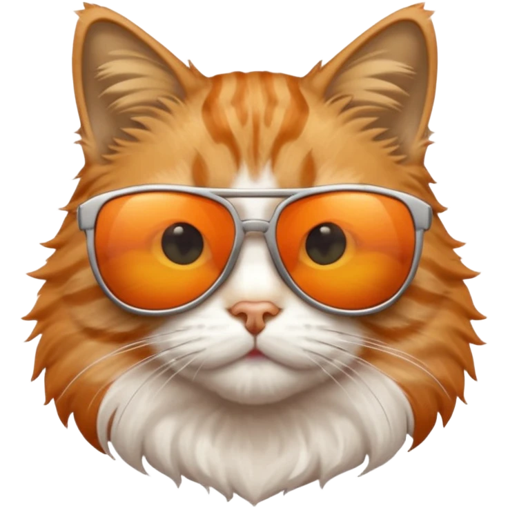 Cat wearing sunglasses emoji