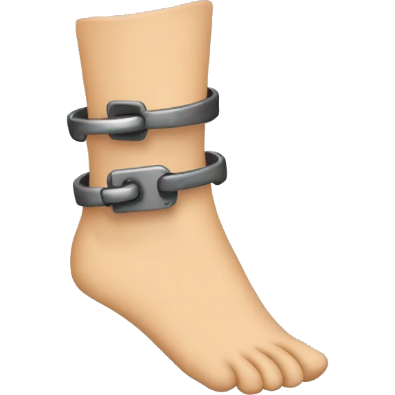 foot that is a lock emoji