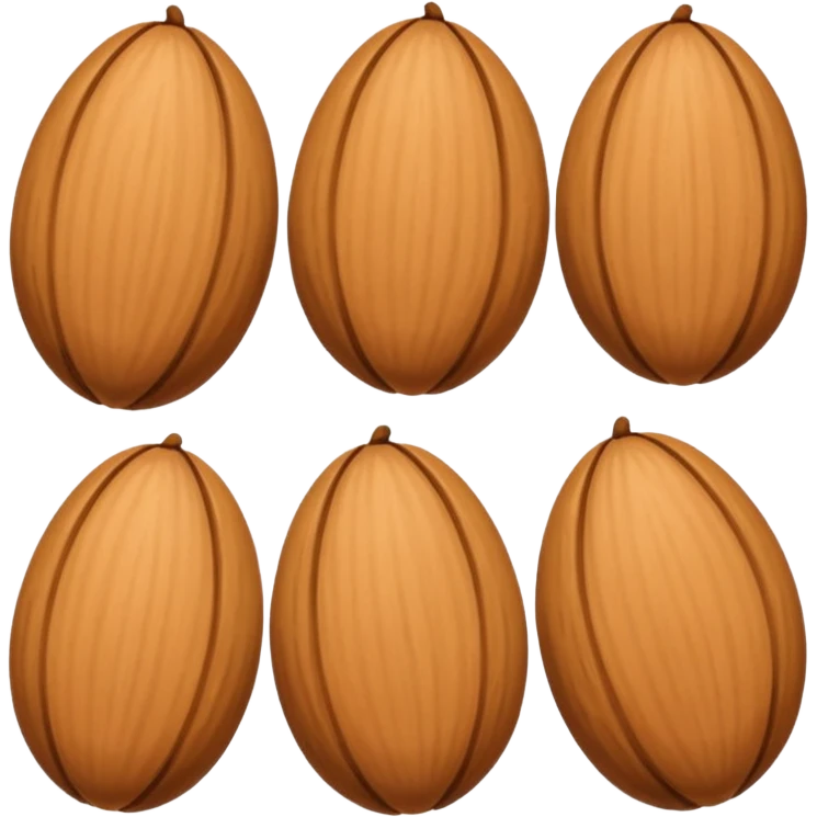 Almond emoji correctly  emoji