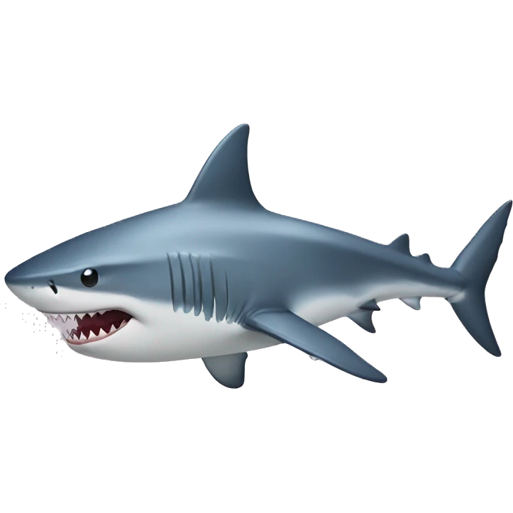 shark with heat emoji