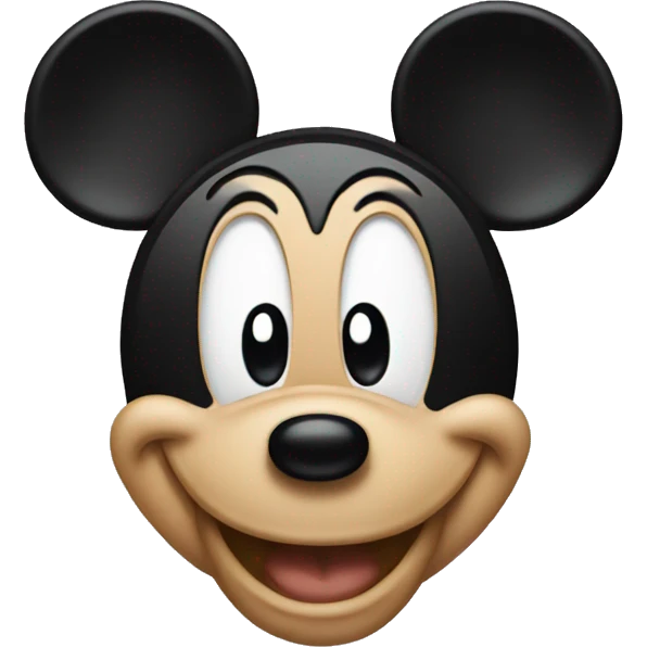 Mickey Mouse emoji