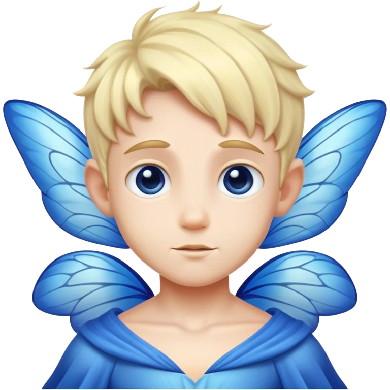 Blue Fairy boy emoji