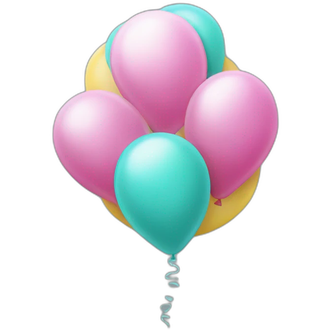 Gum balloon emoji