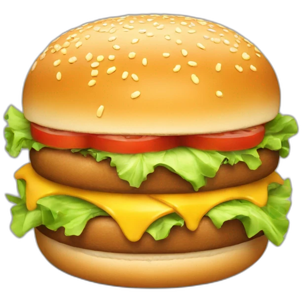 Bag-eat-burger emoji