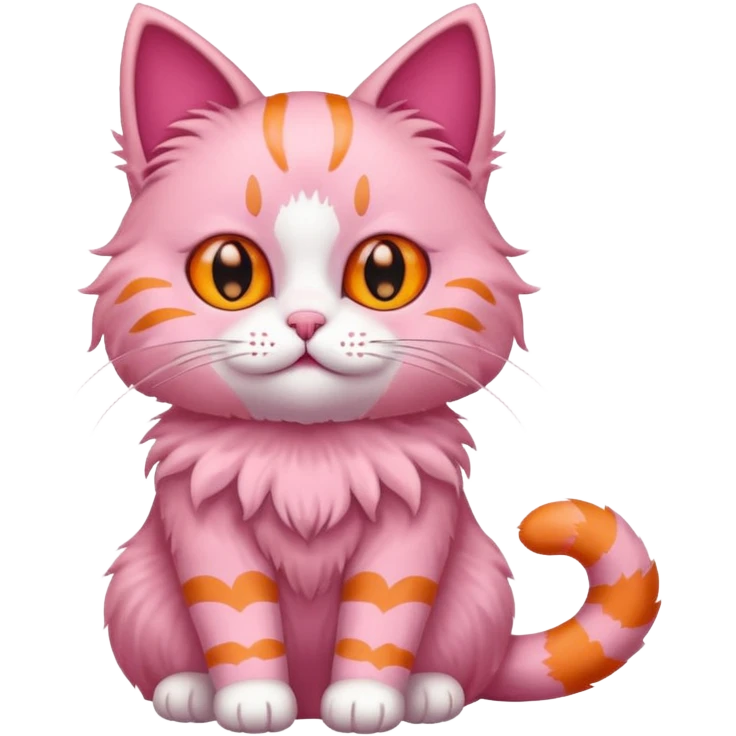 pink cat emoji