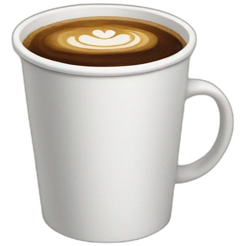 Starbucks coffee emoji