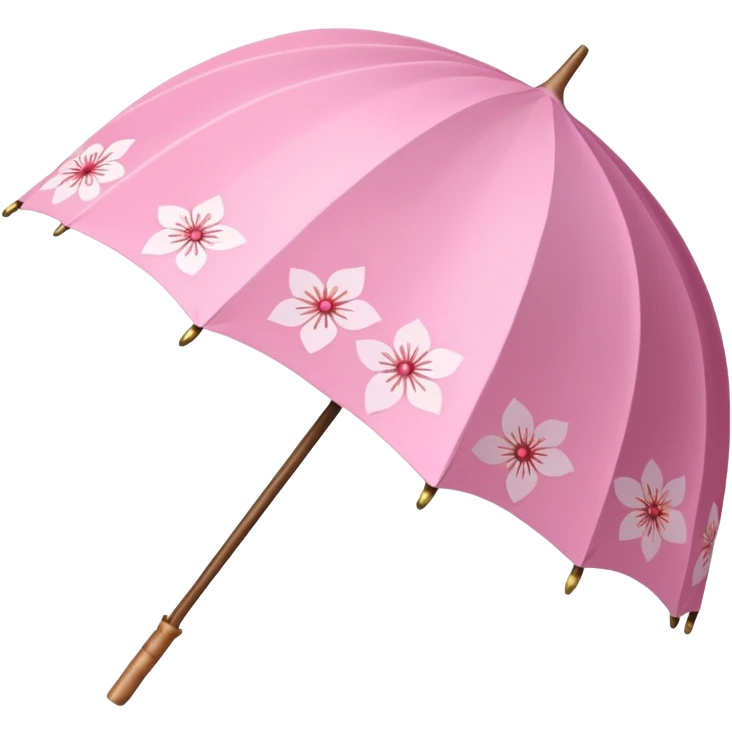 A cute Sakura parasol  emoji