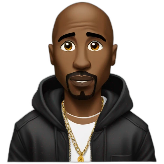 2pac shakur emoji