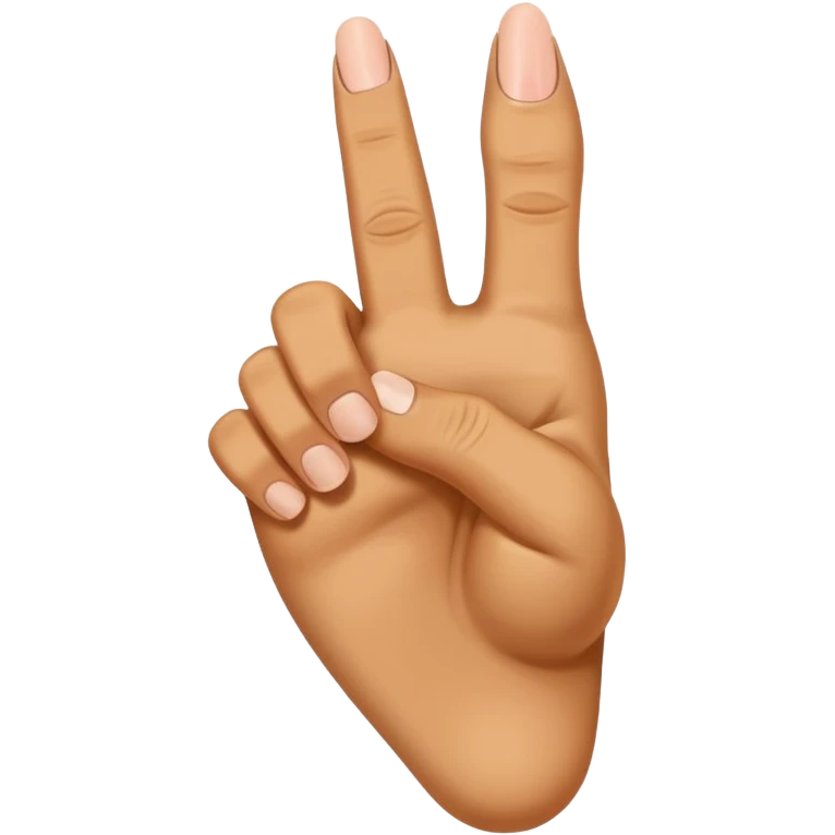 Toes flipping a middle finger emoji