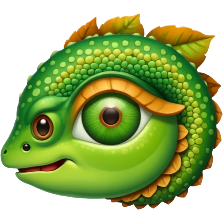 Œil du caméléon  emoji