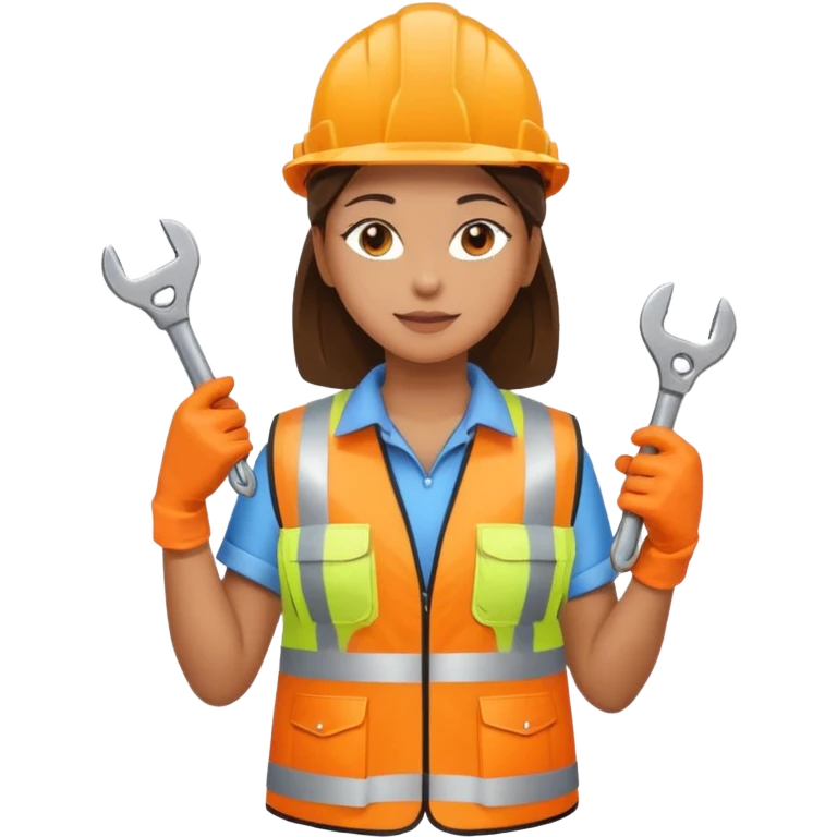 City Maintenance Worker woman emoji