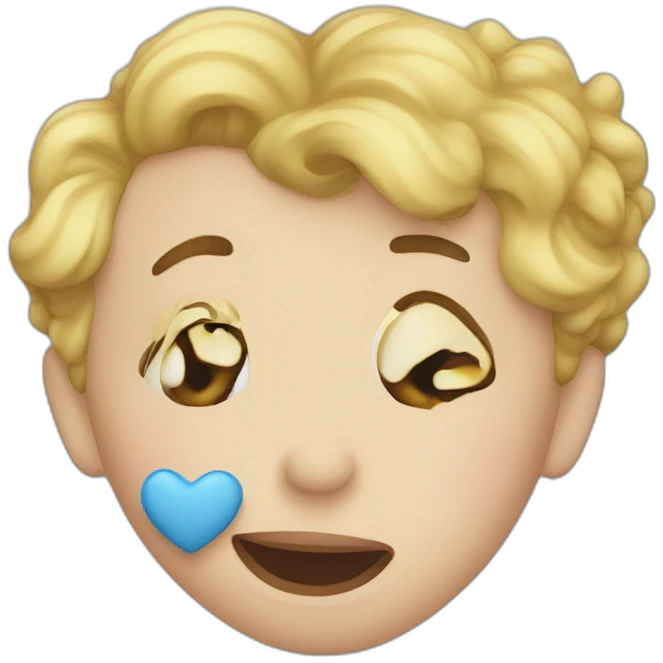 French kiss emoji