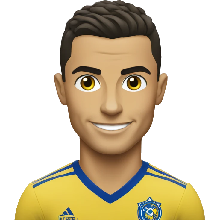 Cristiano Ronaldo at Al Nassr emoji