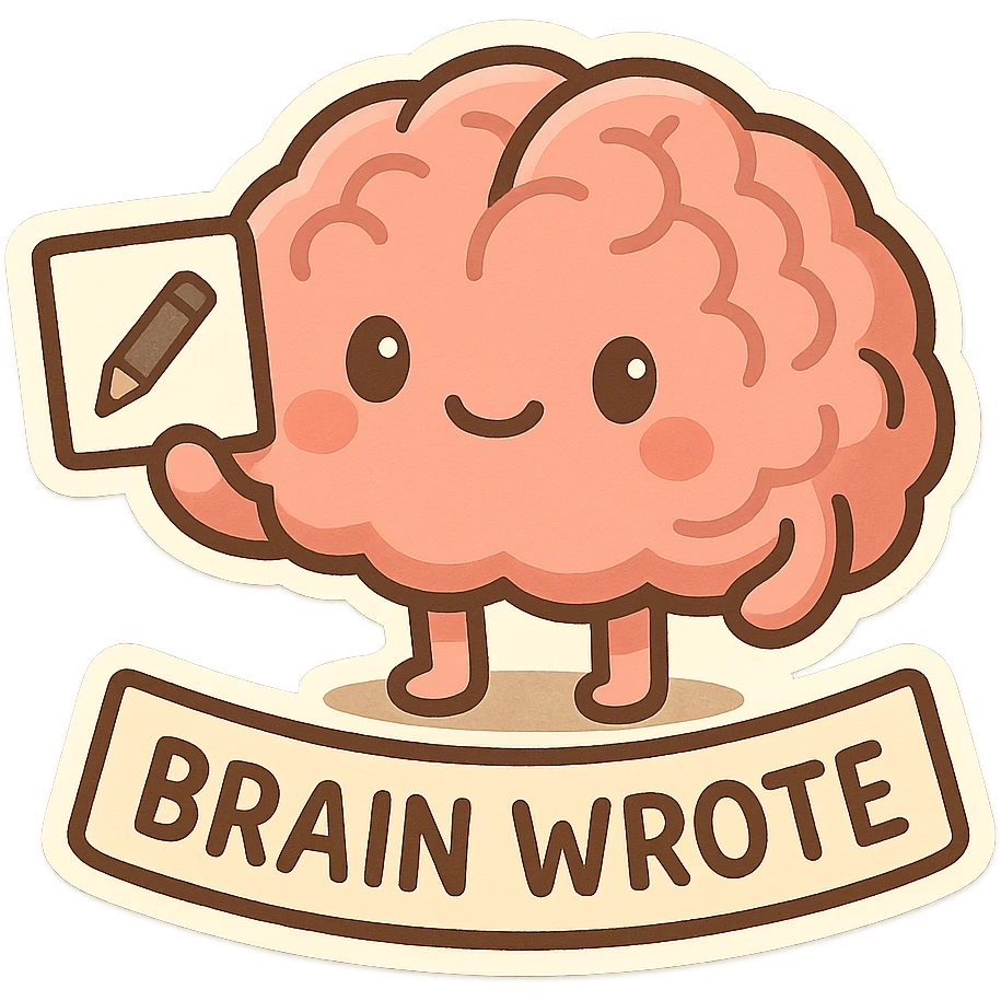 Brainwrote icon emoji