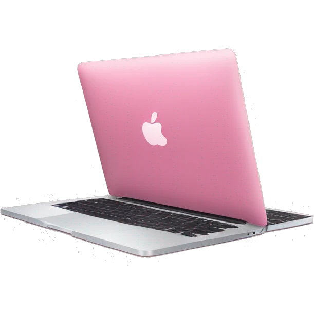 Pink MacBook  emoji