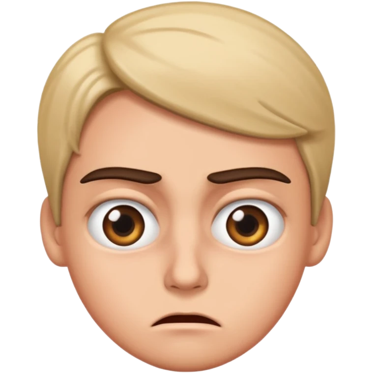 annnoyed rolling eyes emoji