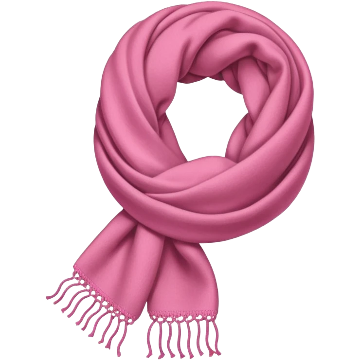 sciarpa rosa emoji