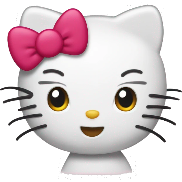 Hello kitty emoji