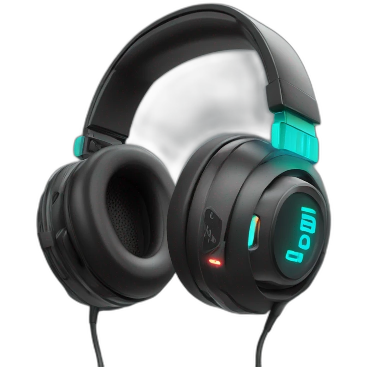 headphone jbL RGB gaming emoji