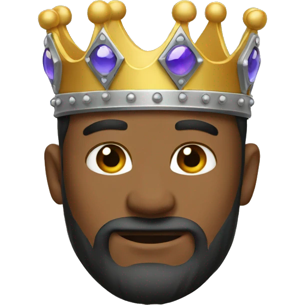 King Crown emoji