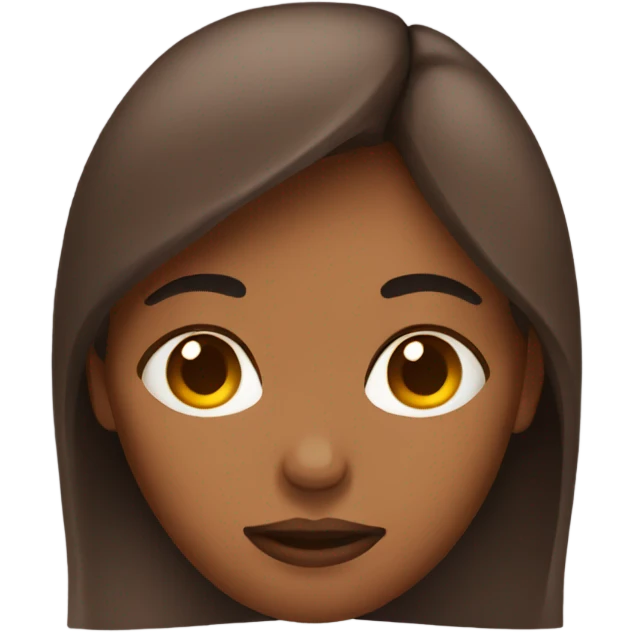 Sleepy emoji brown skin female emoji