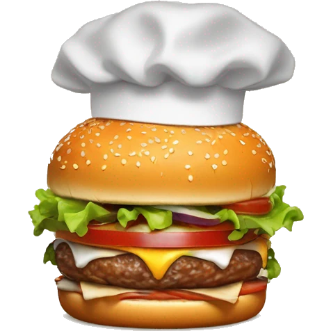 Gordon Ramsay meticulously grills a perfect burger with fiery intensity emoji