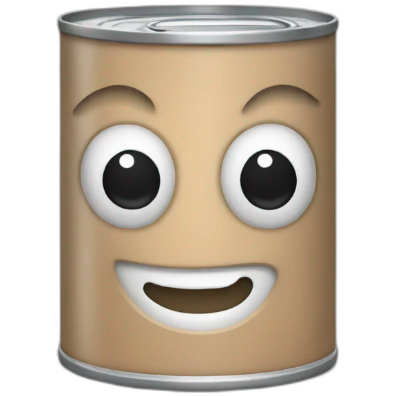 an open can of tuna  emoji