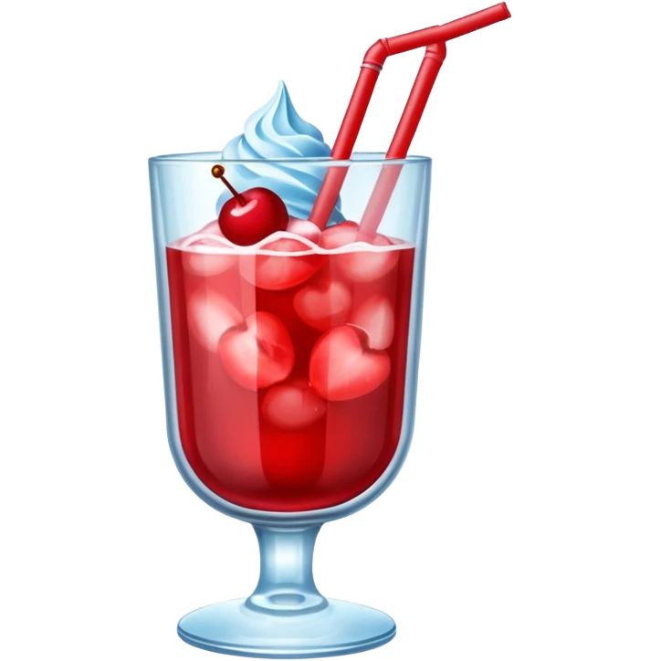 Cherry slushee emoji