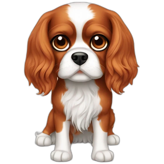 cavalier king charle emoji